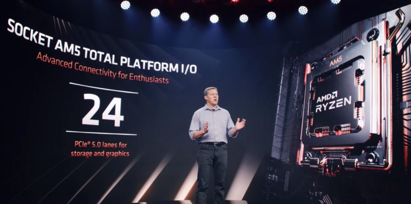 AMD AM5 Computex 2022 PCIe Gen5