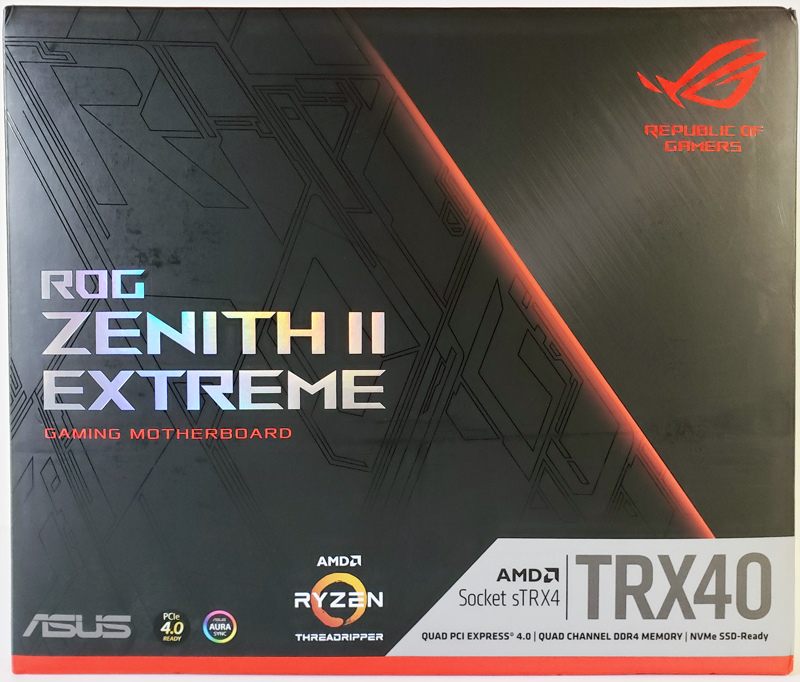 ASUS ROG Zenith II Extreme Box Front