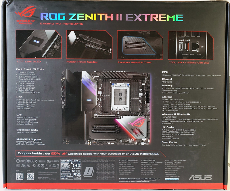 ASUS ROG Zenith II Extreme Pic 3