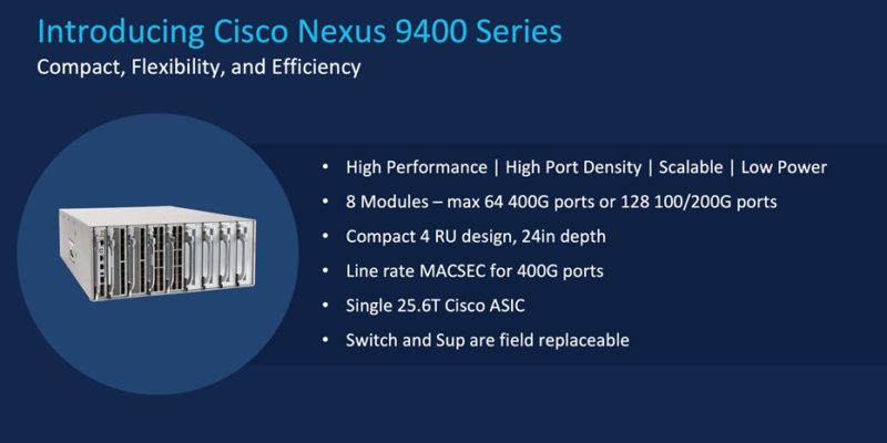 Cisco Nexus 9400 Series